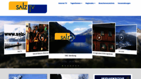What Salz-tv.at website looked like in 2020 (4 years ago)