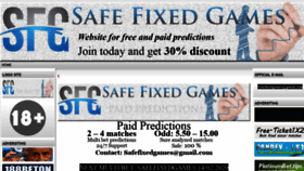 What Safefixedgames.com website looked like in 2020 (4 years ago)