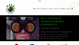 What Saltaustralia.org.au website looked like in 2020 (4 years ago)