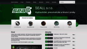 What Seall.cz website looked like in 2020 (4 years ago)