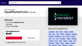 What Squadpayment.com website looked like in 2020 (4 years ago)