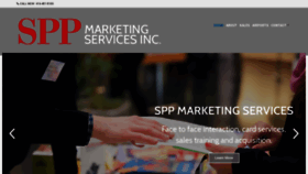 What Sppmarketingservices.com website looked like in 2020 (4 years ago)