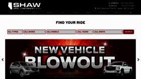 What Shawgmc.com website looked like in 2020 (4 years ago)