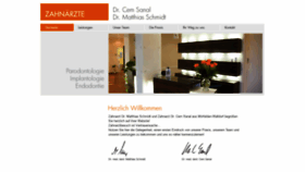 What Sanal-schmidt.de website looked like in 2020 (4 years ago)