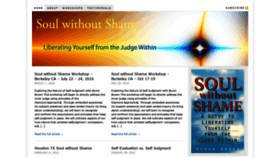 What Soulwithoutshame.com website looked like in 2020 (4 years ago)