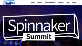 What Spinnakersummit.com website looked like in 2020 (4 years ago)