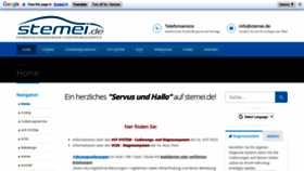 What Stemei.de website looked like in 2020 (4 years ago)