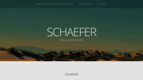 What Schaefer.lv website looked like in 2020 (4 years ago)