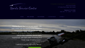 What Sportservicecentre.co.nz website looked like in 2020 (4 years ago)