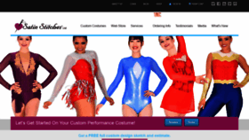 What Satinstitches.com website looked like in 2020 (4 years ago)