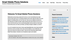 What Smartmobilephonesolutions.com website looked like in 2020 (4 years ago)