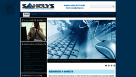 What Sahelys.com website looked like in 2020 (4 years ago)