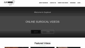 What Surgbook.net website looked like in 2020 (4 years ago)