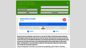 What Scrabblewoordenboek.nl website looked like in 2020 (4 years ago)