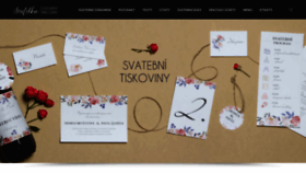 What Svatebka.cz website looked like in 2020 (4 years ago)