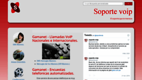 What Soporte-voip.com website looked like in 2020 (4 years ago)