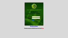 What Siakad.ummat.ac.id website looked like in 2020 (4 years ago)