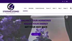 What Steppingstoneswellnessinc.com website looked like in 2020 (4 years ago)