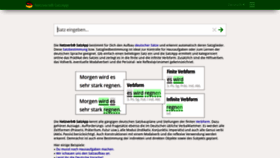 What Satzapp.de website looked like in 2020 (4 years ago)
