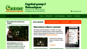 What Sianie54.ru website looked like in 2020 (4 years ago)