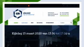 What Sjbzonhoven.be website looked like in 2020 (4 years ago)