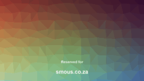 What Smous.co.za website looked like in 2020 (4 years ago)