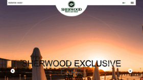 What Sherwoodhotels.com.tr website looked like in 2020 (4 years ago)