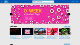 What Studentedge.com.au website looked like in 2020 (4 years ago)