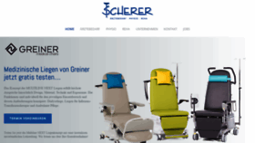 What Scherer.at website looked like in 2020 (4 years ago)