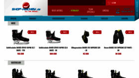 What Shop-hockey.de website looked like in 2020 (4 years ago)