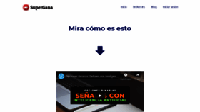 What Supergana.com website looked like in 2020 (4 years ago)