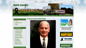 What Saint-xandre.com website looked like in 2020 (4 years ago)