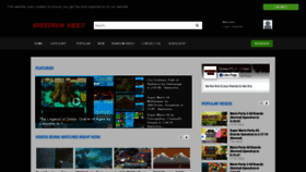 What Speedrunvideo.com website looked like in 2020 (4 years ago)