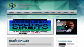 What Sbsociologia.com.br website looked like in 2020 (4 years ago)