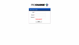 What Secure2.procharge.com website looked like in 2020 (4 years ago)