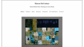What Sharonmccartneyart.com website looked like in 2020 (4 years ago)