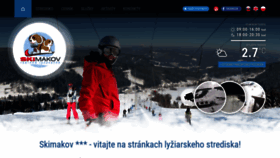 What Skimakov.sk website looked like in 2020 (4 years ago)