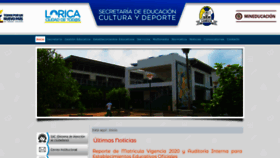 What Semlorica.gov.co website looked like in 2020 (4 years ago)