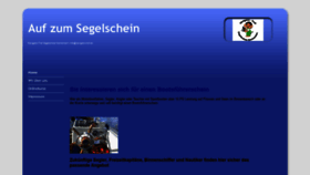 What Segelschule-hannemann.de website looked like in 2020 (4 years ago)