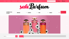 What Saleparfum.com website looked like in 2020 (4 years ago)