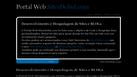 What Sitesdosul.com website looked like in 2020 (4 years ago)