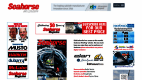 What Seahorsemagazine.com website looked like in 2020 (4 years ago)