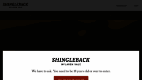 What Shingleback.com.au website looked like in 2020 (4 years ago)