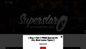 What Superstaro.com website looked like in 2020 (4 years ago)