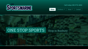 What Sportsmarinebunbury.com.au website looked like in 2020 (4 years ago)