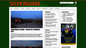 What Solvikingarna.se website looked like in 2020 (4 years ago)