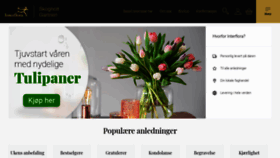 What Skogholtgartneri.no website looked like in 2020 (4 years ago)
