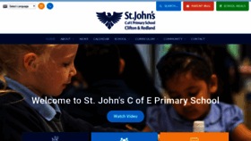 What Stjohnsprimary.org.uk website looked like in 2020 (4 years ago)