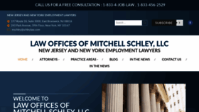 What Schleylaw.com website looked like in 2020 (4 years ago)