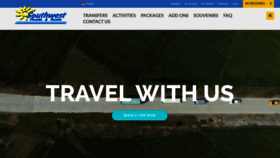 What Southwesttours.ph website looked like in 2020 (4 years ago)